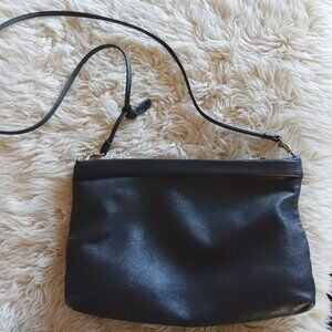 Sweet Shoulder Bag, Honey! Black Leather - Jennifer Moore